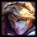 Rising Spell Force is used by Ezreal