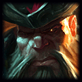Cannon Barrage is used by Gangplank