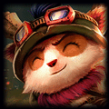 Guerrilla Warfare is used by Teemo