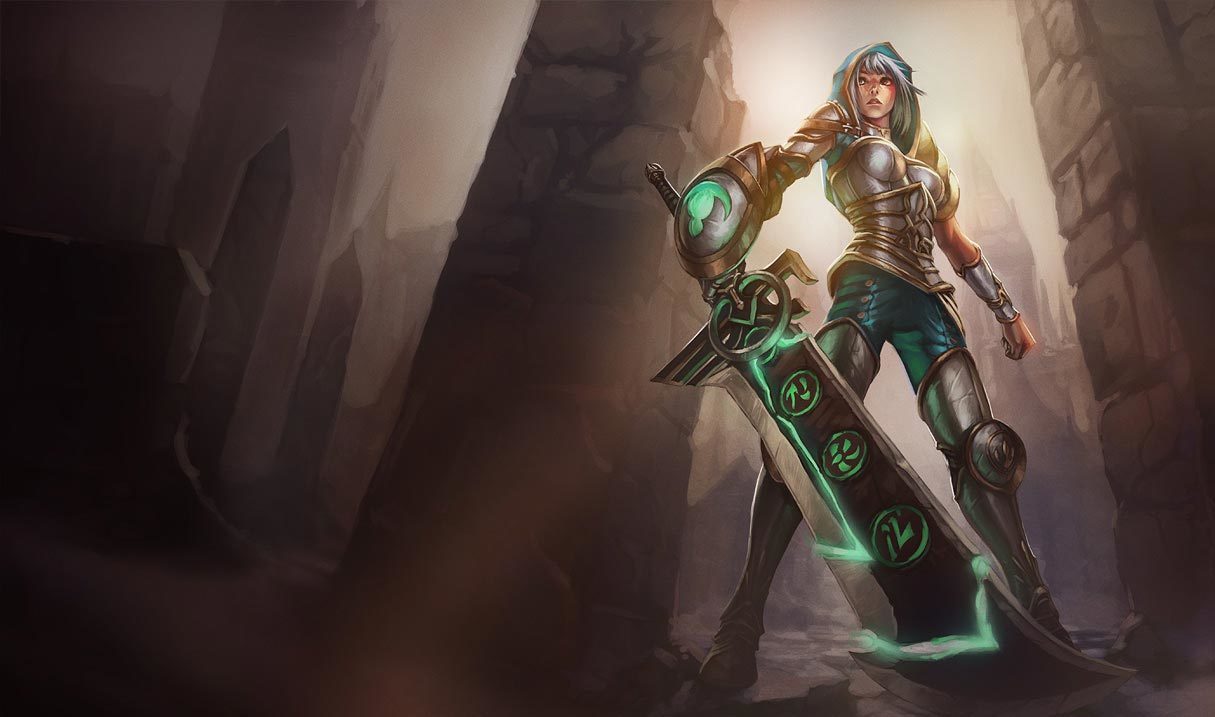 Redeemed Riven League Of Legends Lol Champion Skin On Mobafire