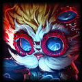 CH-2 Electron Storm Grenade is used by Heimerdinger