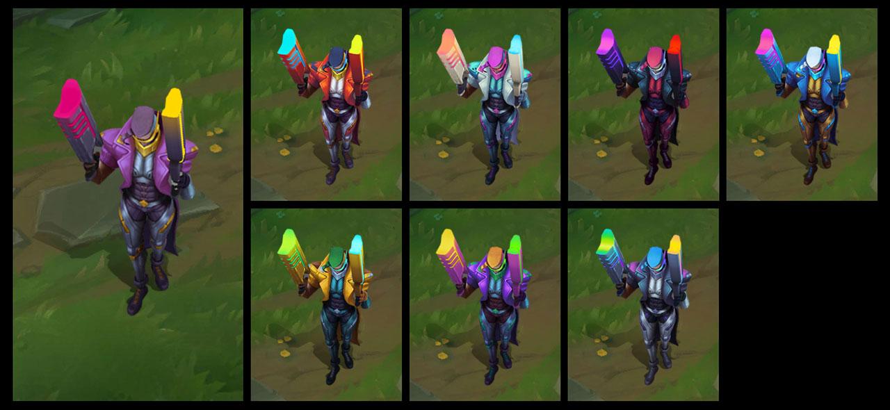 Lucian Skins Chromas League Of Legends Lol