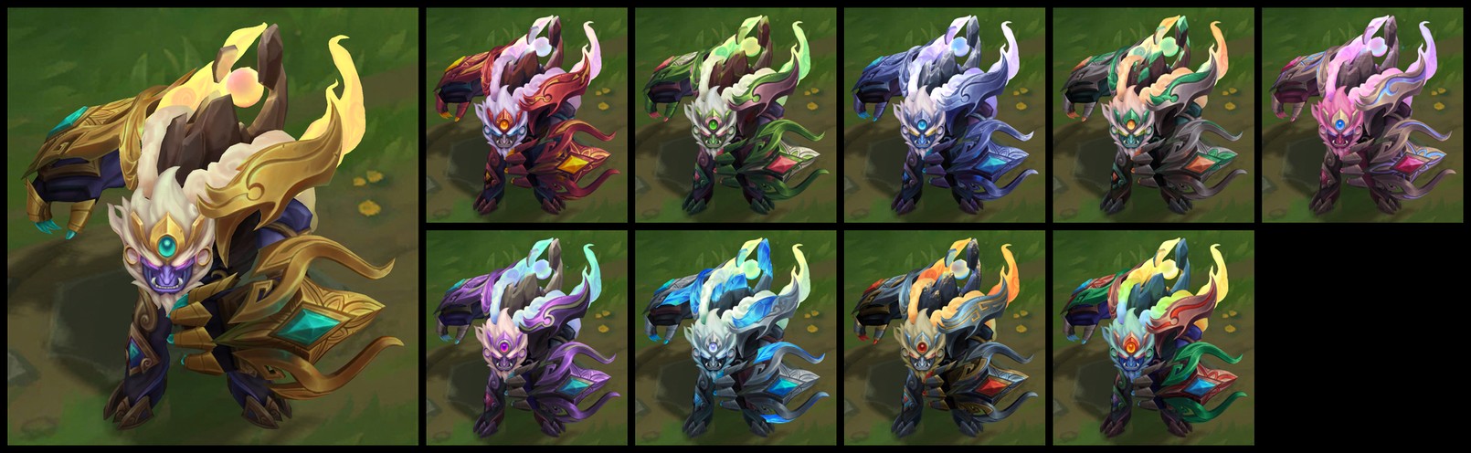 LoL Account With Coral Reef Malphite Skin