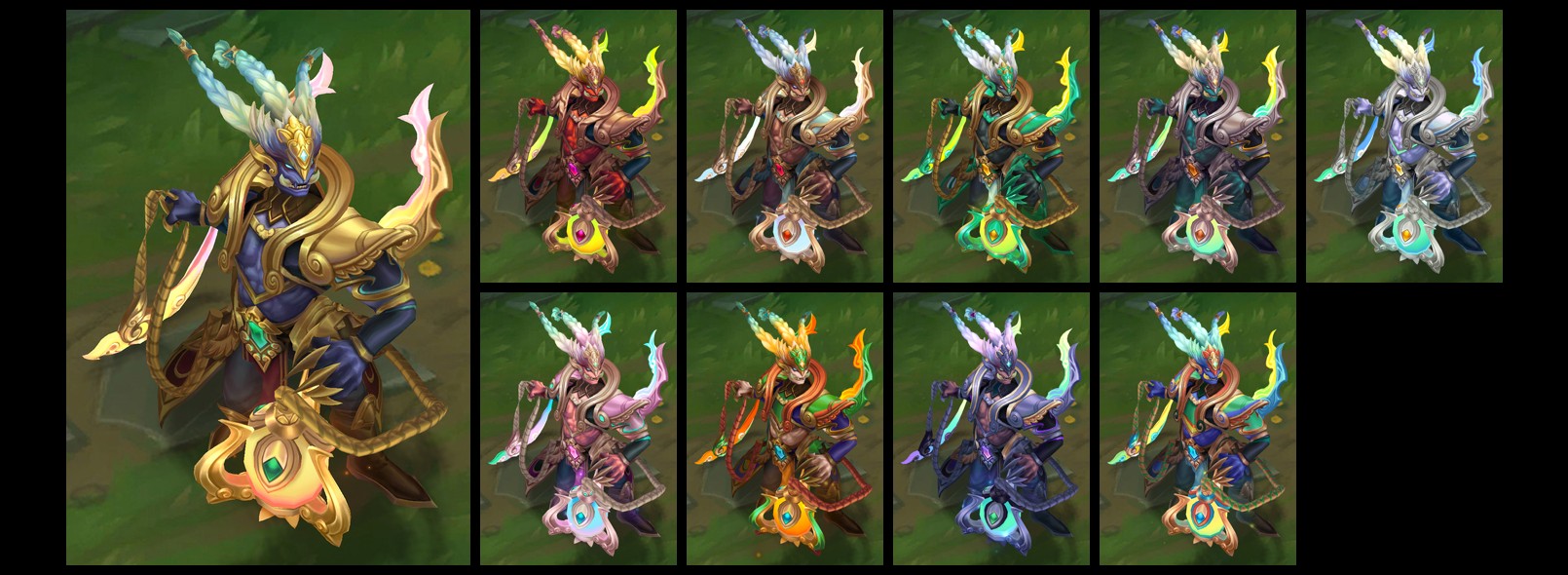 Unbound Thresh champion skins in League of Legends