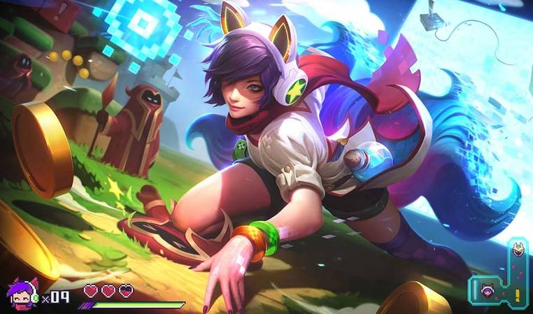 Arcade Ahri Landscape Skin