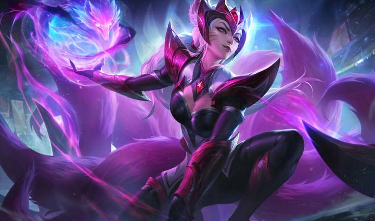 Challenger Ahri Landscape Skin