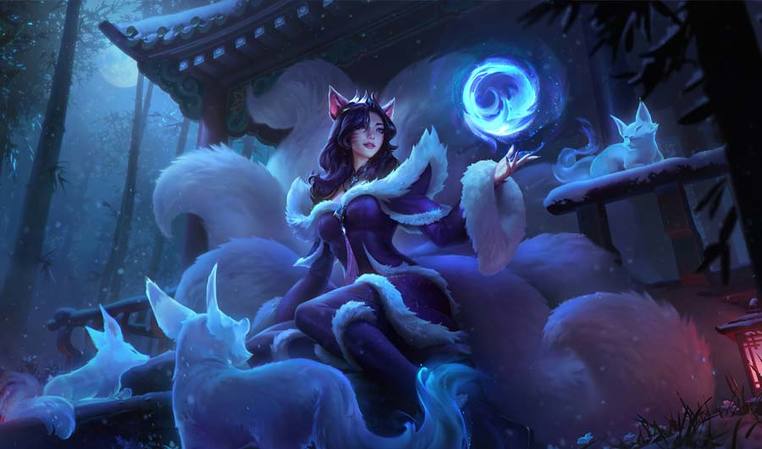 Midnight Ahri Landscape Skin