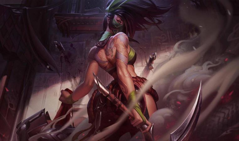 Classic Akali Landscape Skin