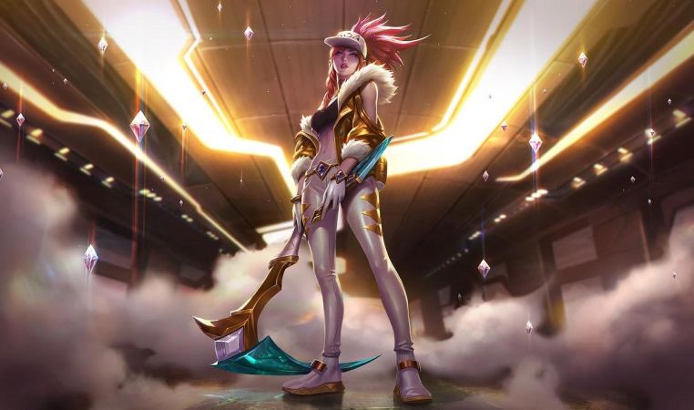 K/DA Akali Prestige Edition Landscape Skin