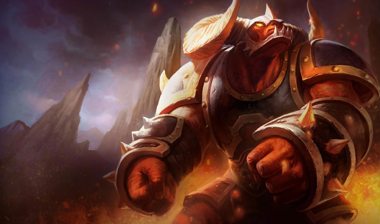 Infernal Alistar Landscape Skin