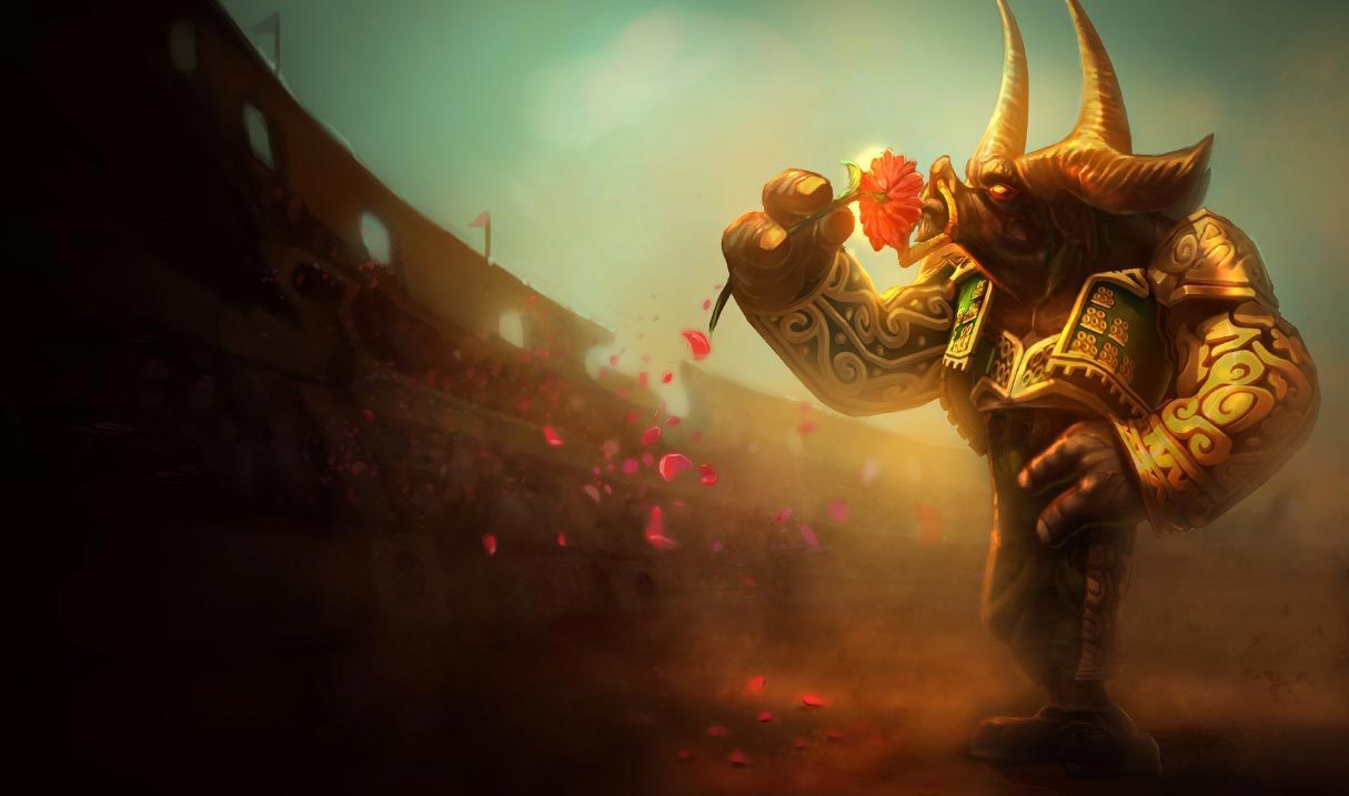 Matador Alistar League Of Legends LoL Champion Skin On MOBAFire matador-alistar-league-of-legends-lol-champion-skin-on-mobafire