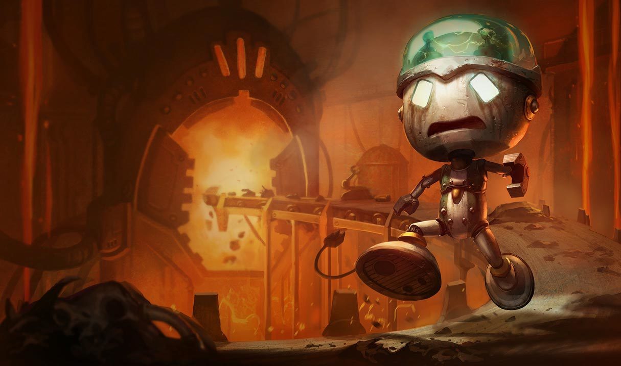 Sad Robot Amumu :: League of Legends (LoL) Champion Skin on MOBAFire