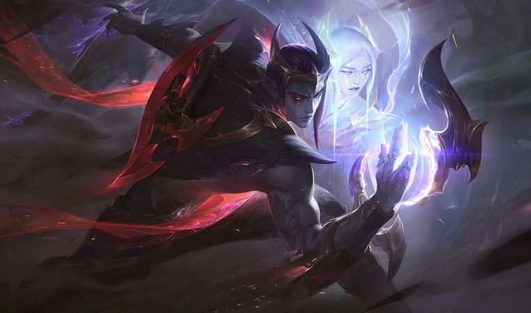 Nightbringer Aphelios Landscape Skin