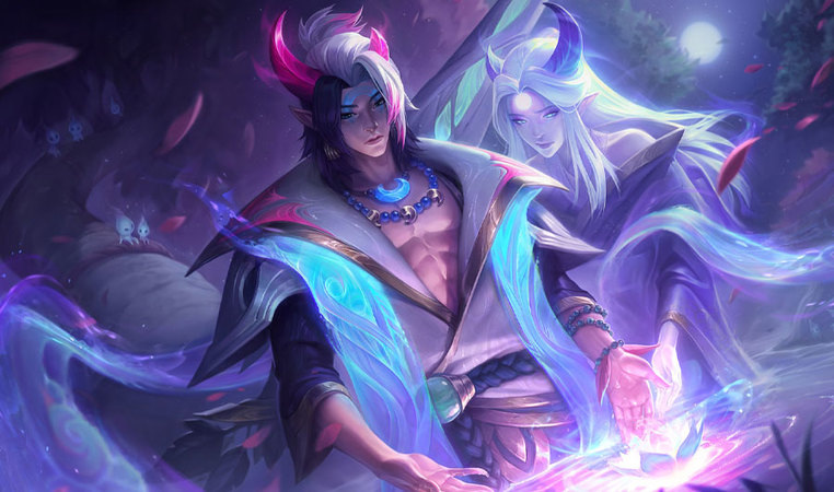 Spirit Blossom Aphelios Landscape Skin
