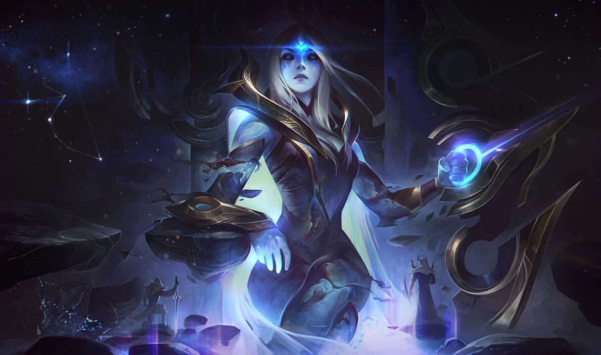 Cosmic Queen Ashe :: League of Legends (LoL) Champion Skin on MOBAFire