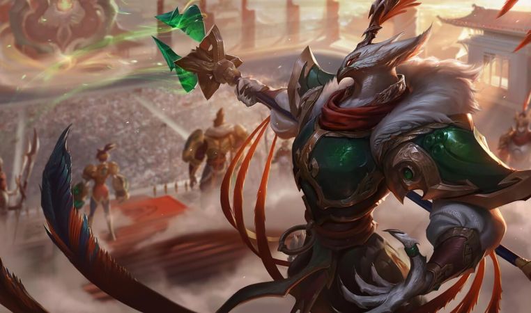 Warring Kingdoms Azir Landscape Skin