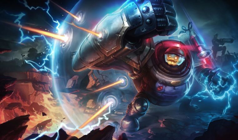 League of Legends Patch 7.22: Lancer Blitzcrank Skins and changes to health  bars