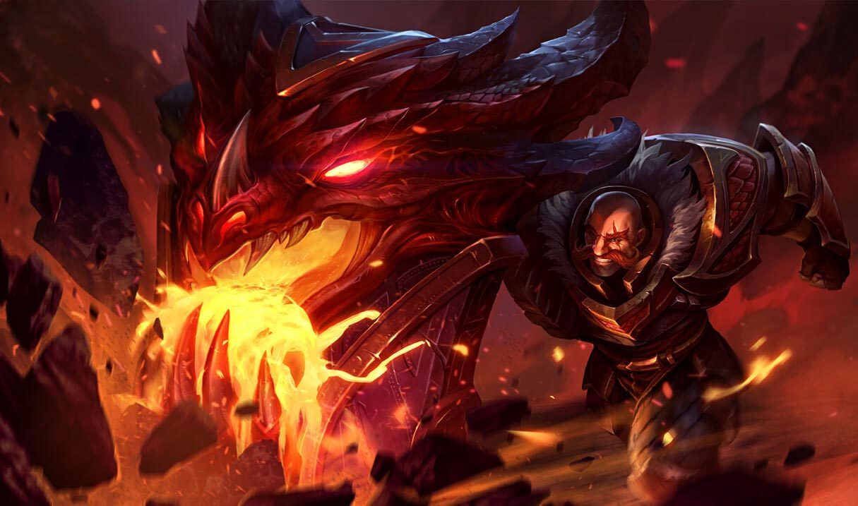 Dragonslayer Braum Landscape Skin
