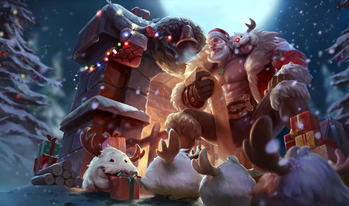 Santa Braum :: League of Legends (LoL) Champion Skin on MOBAFire