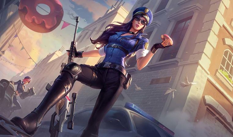 Officer Caitlyn Landscape Skin