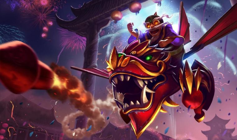 Dragonwing Corki Landscape Skin