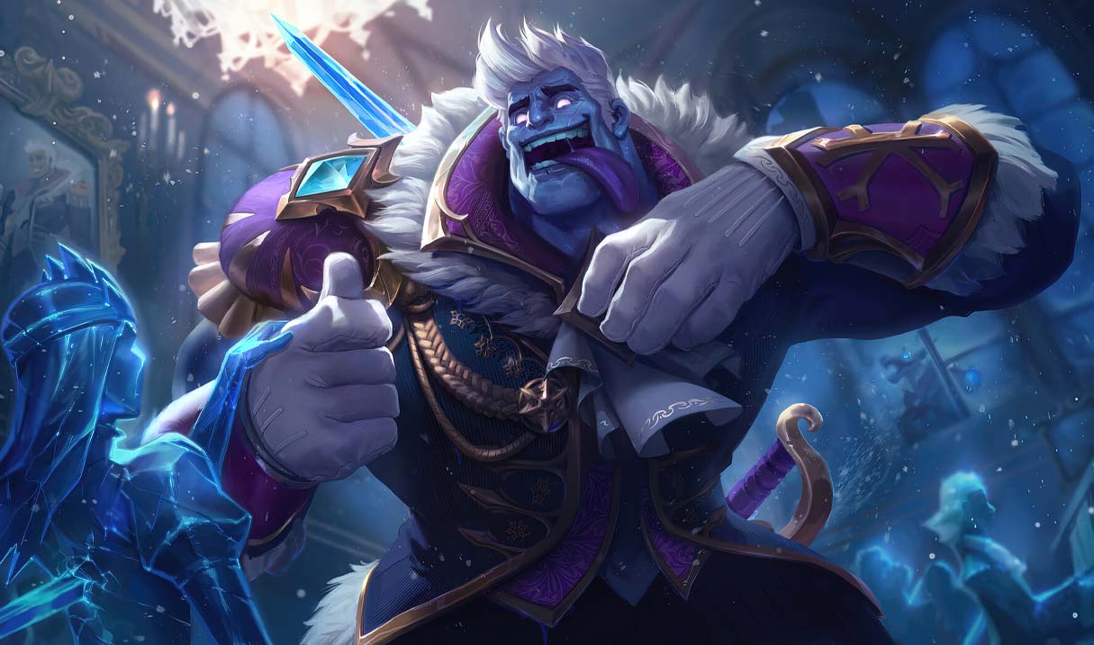 Frozen Prince Mundo League Of Legends Lol Champion Skin On Mobafire