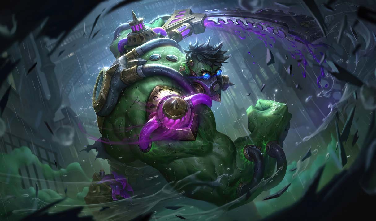 Toxic Dr. Mundo Landscape Skin