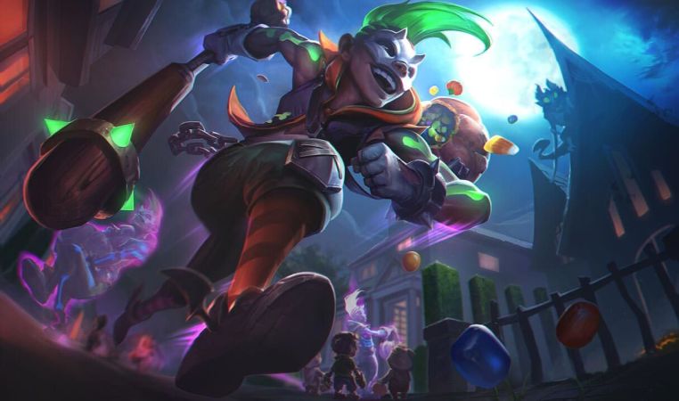 Trick or Treat Ekko Landscape Skin