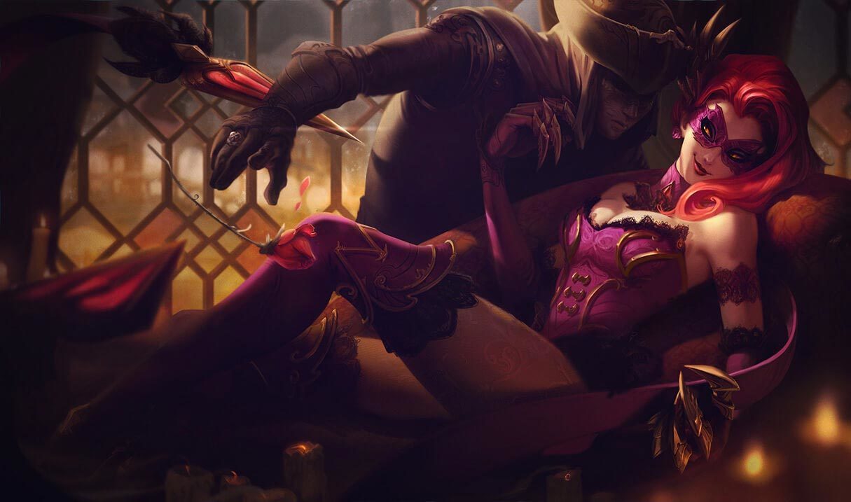 Masquerade Evelynn Landscape Skin