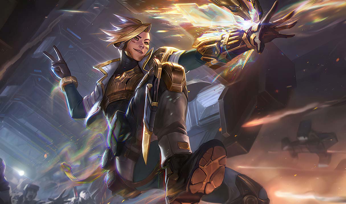 PsyOps Ezreal Prestige Edition Landscape Skin