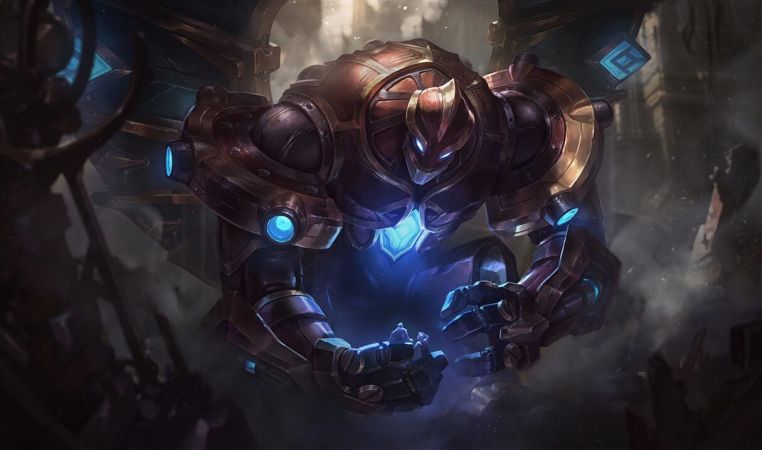 Hextech Galio Landscape Skin