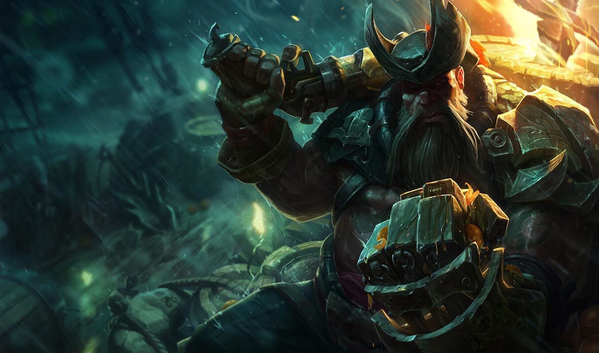 Classic Gangplank Landscape Skin