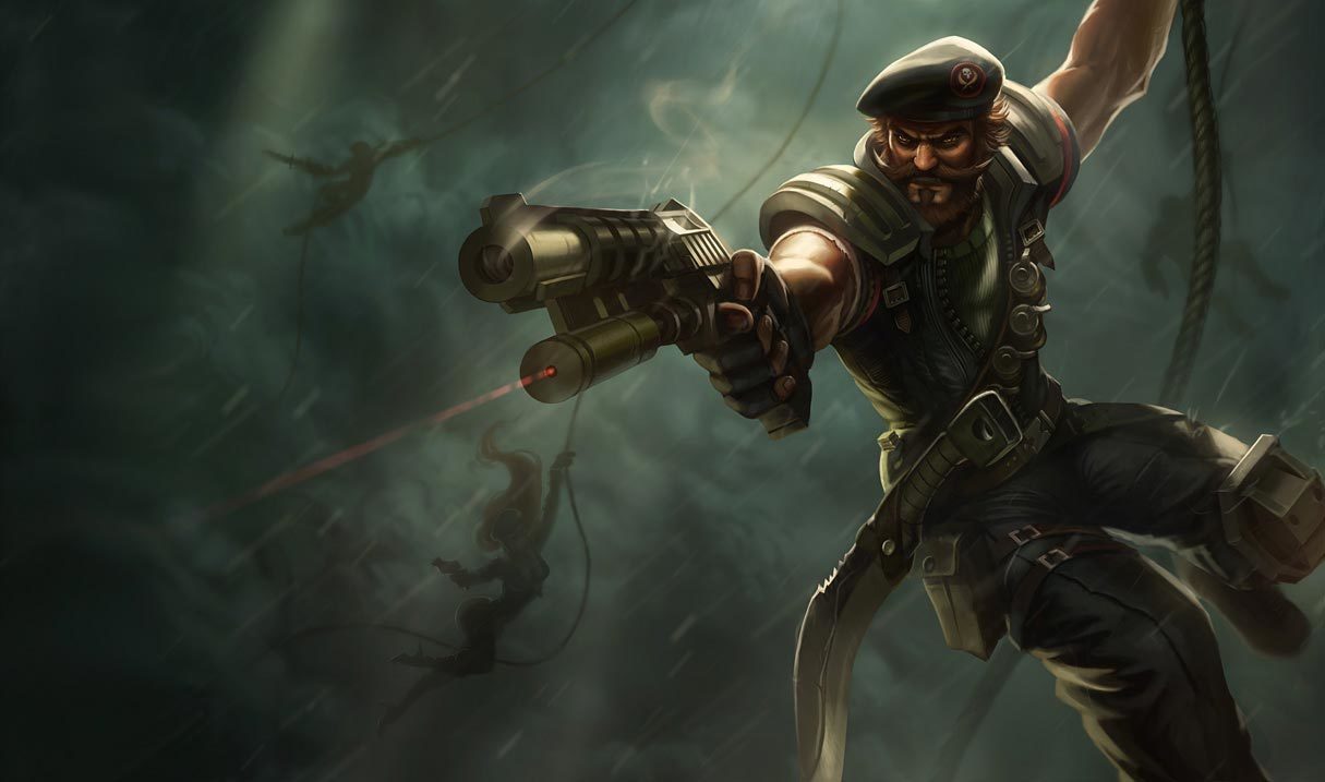 Special Forces Gangplank Landscape Skin
