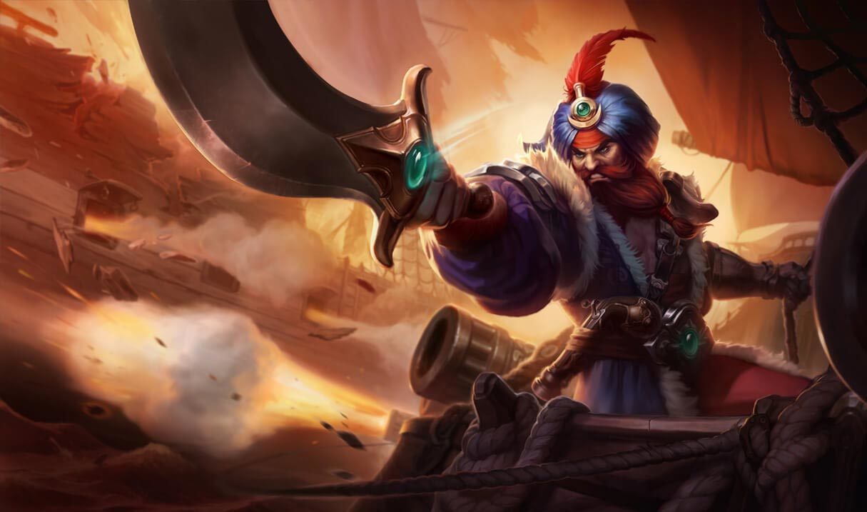 Sultan Gangplank Landscape Skin