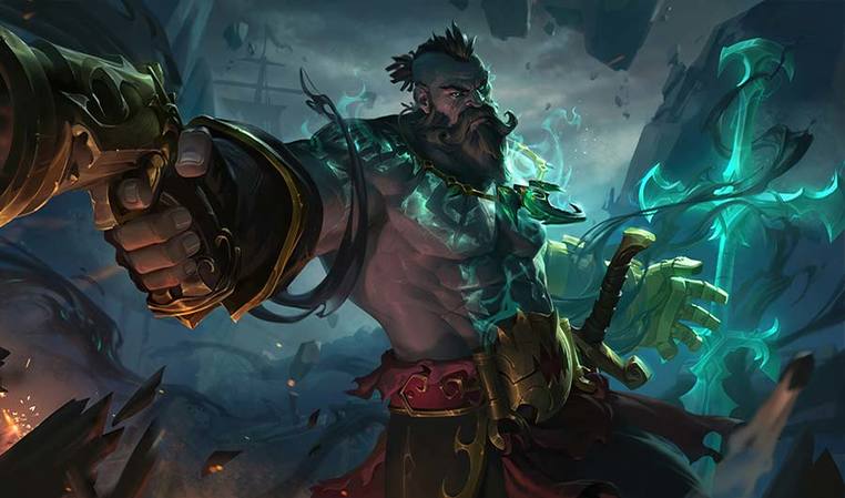 LoL Account With Toy Soldier Gangplank Skin