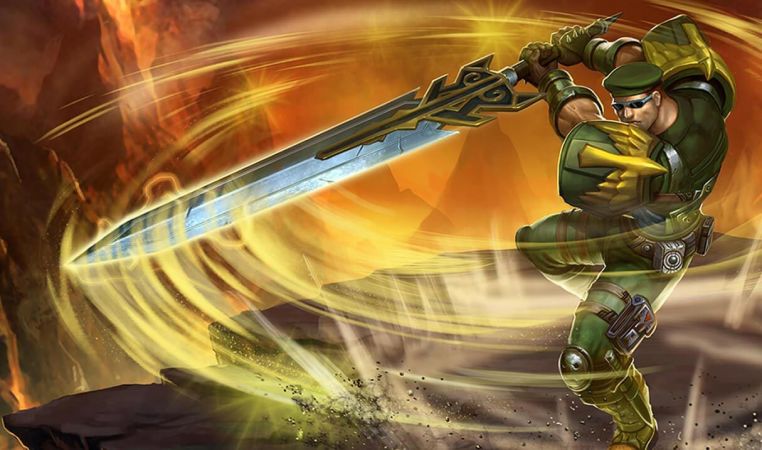 Commando Garen Landscape Skin