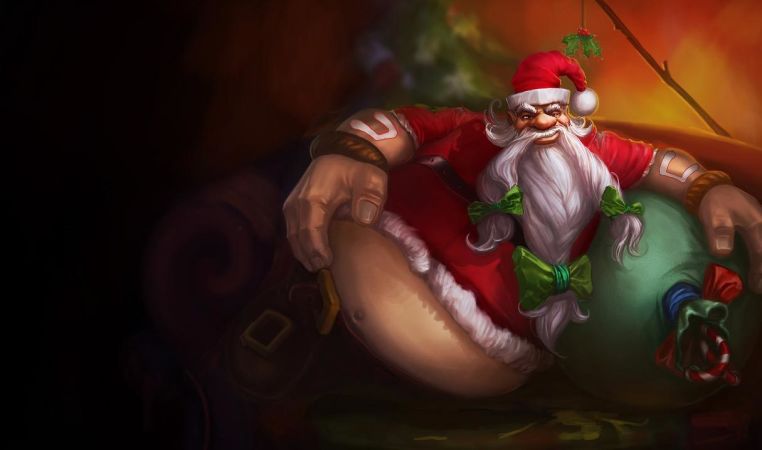 Santa Gragas Landscape Skin