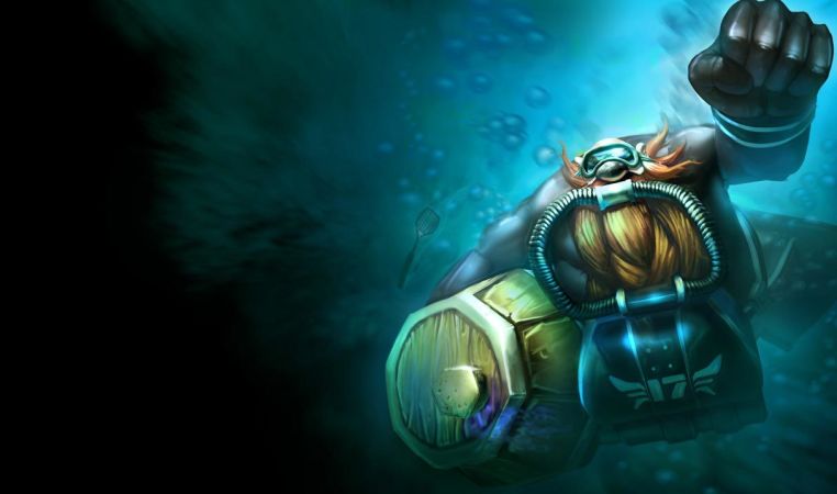 Scuba Gragas Landscape Skin