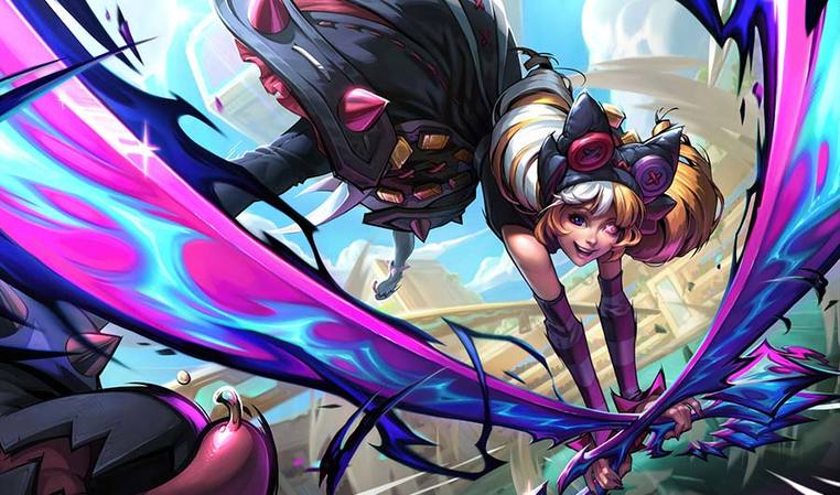 Every Space Groove skin in League of Legends ranked