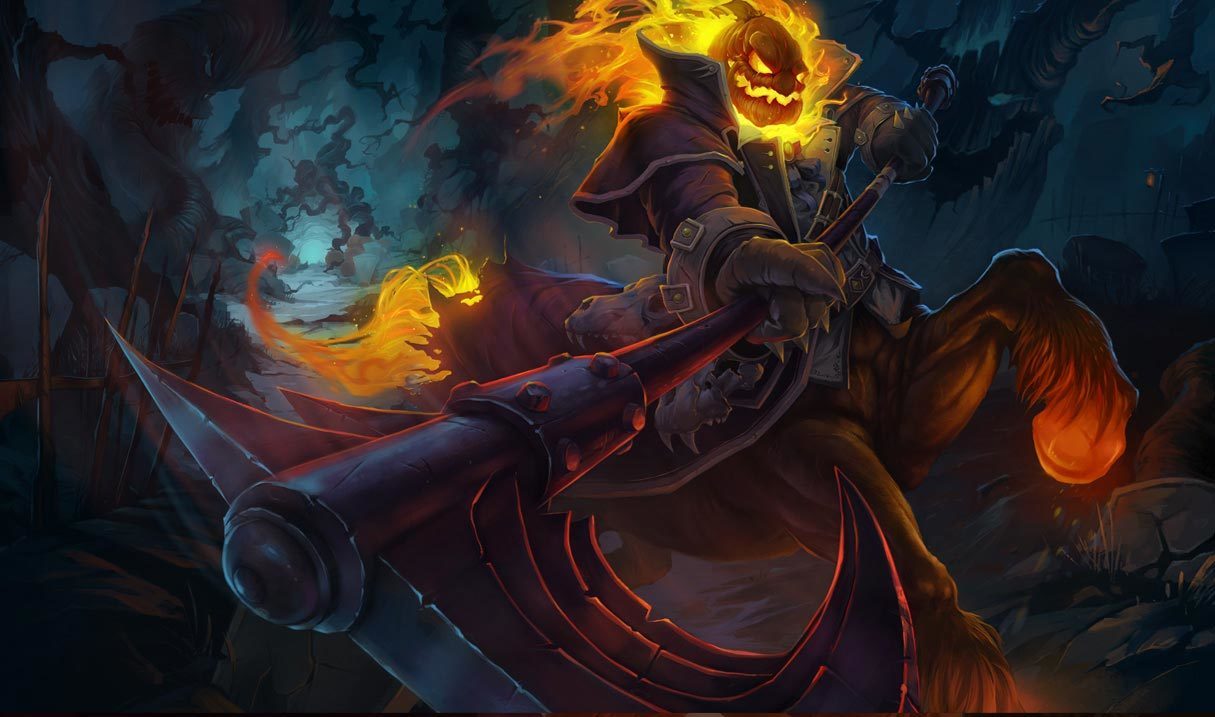 Headless Hecarim League Of Legends Lol Champion Skin On Mobafire