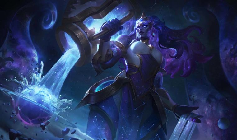 League of Legends  Visual da nova skin da Illaoi dentro do jogo é