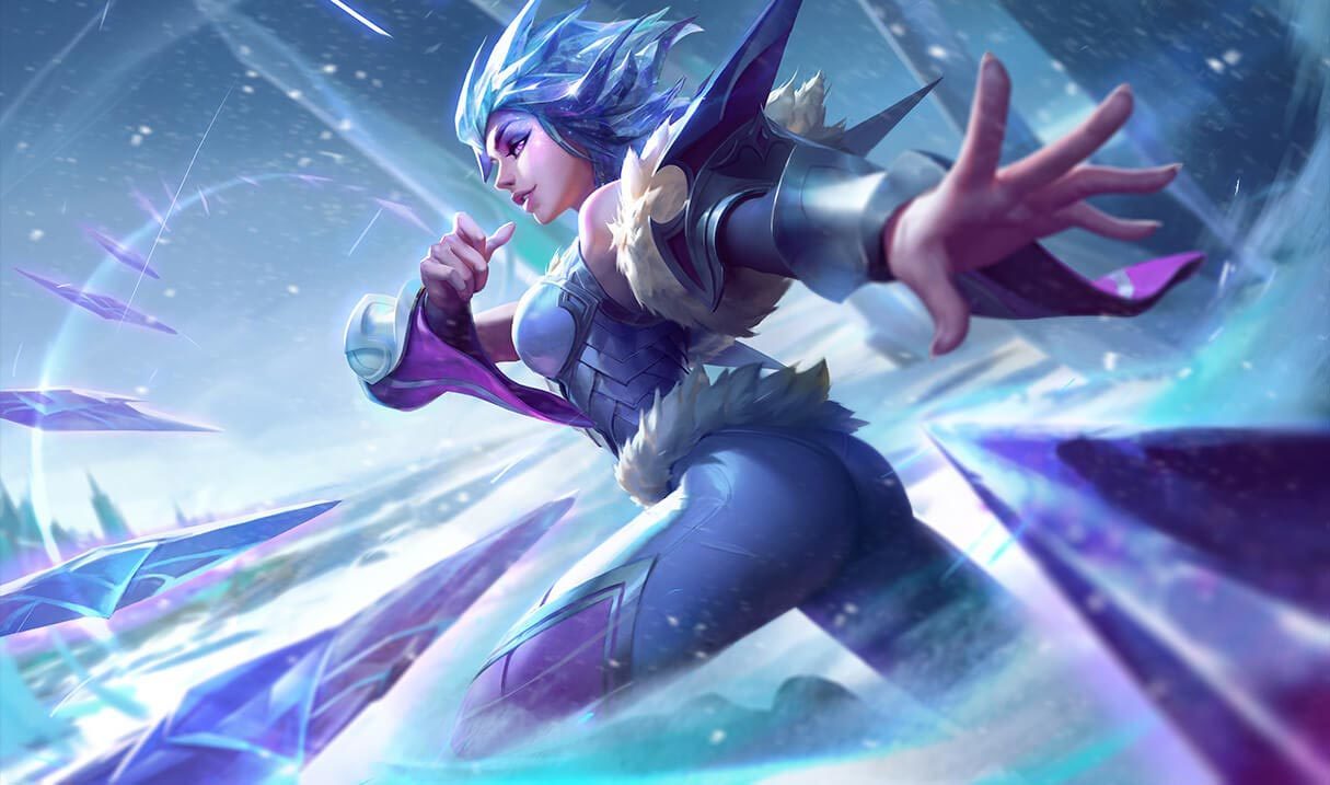 Frostblade Irelia League Of Legends Lol Champion Skin On Mobafire