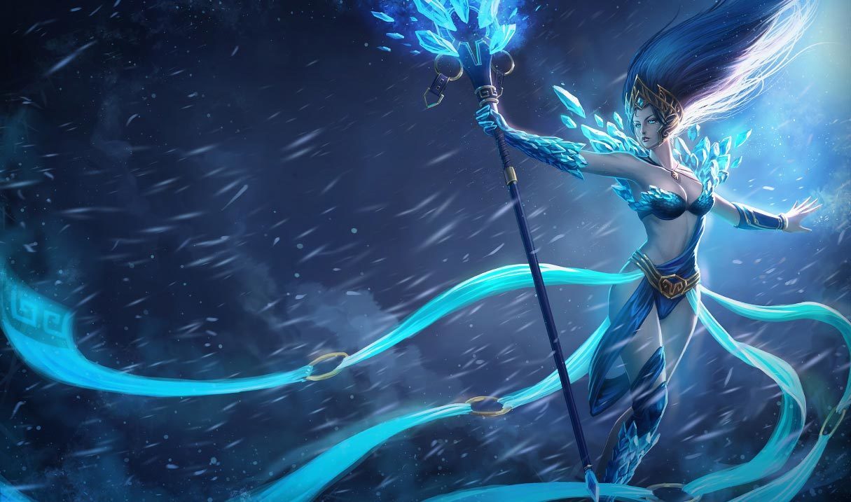 Frost Queen Janna Landscape Skin