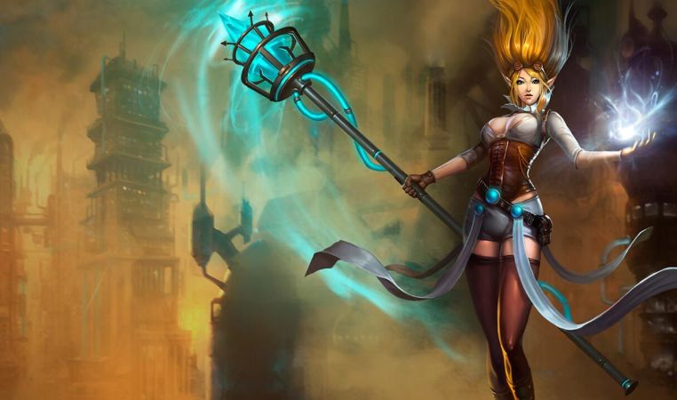 Hextech Janna Landscape Skin