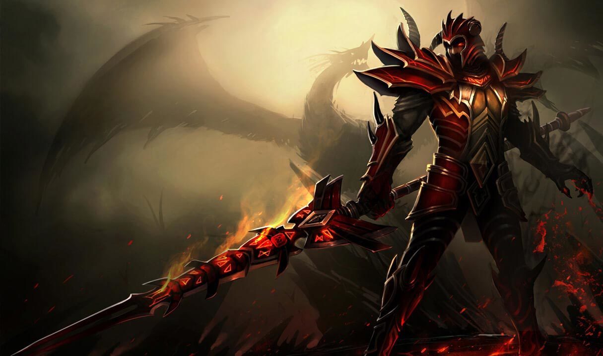 Dragonslayer Jarvan Iv League Of Legends Lol Champion Skin On Mobafire