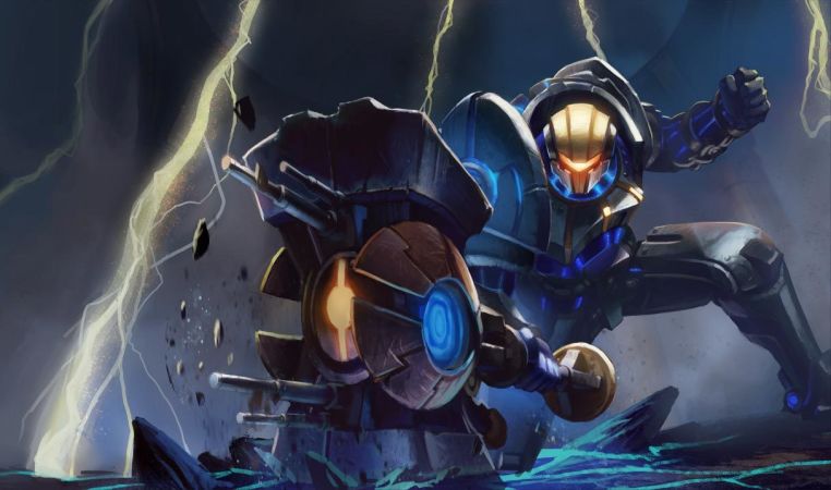 Full Metal Jayce Landscape Skin