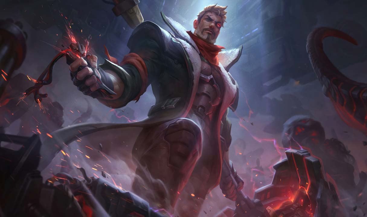 Resistance Jayce Landscape Skin