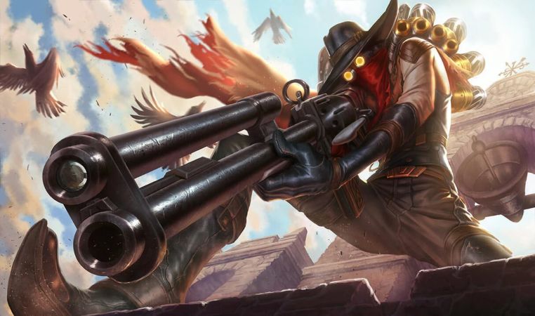 High Noon Jhin Landscape Skin