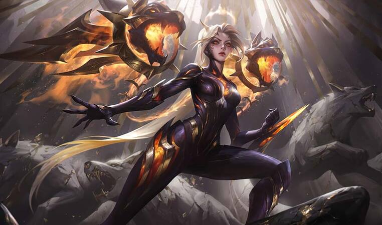 Immortalized Legend Kai'Sa Landscape Skin