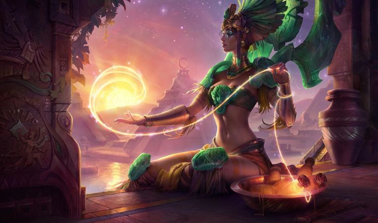Sun Goddess Karma Landscape Skin